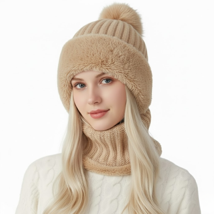 Lyra 3-in-1 Knit Beanie